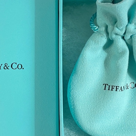 Tiffany & Co. Christmas Tree Charm Blue Enamel 925 New - Picture 5 of 6